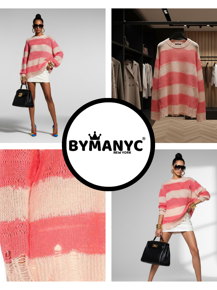 Artistic Asymmetric Eco-Knitwear • CHELSEA New Collection BYMANYC ® New York-2