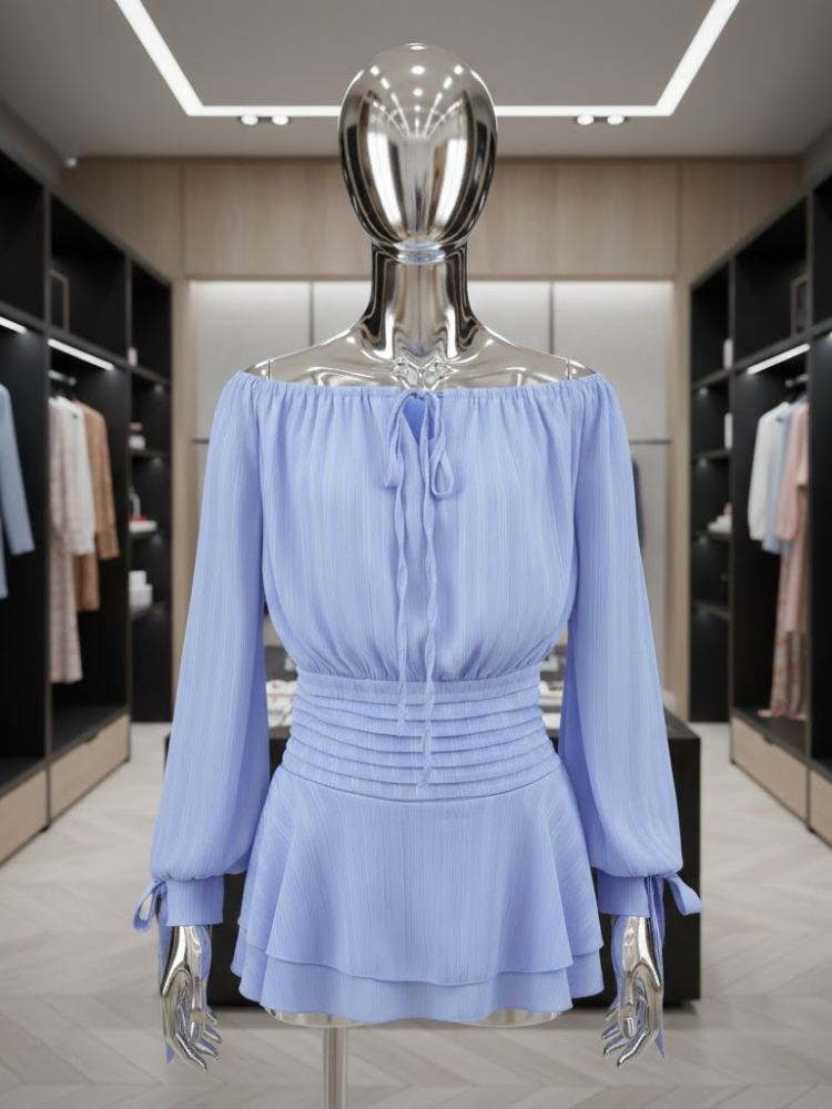 Lilac Serenity Blouse • CHELSEA New Collection BYMANYC ® New York-2