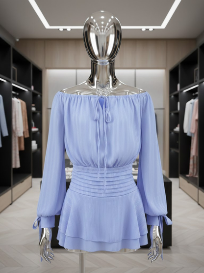 Lilac Serenity Blouse • CHELSEA New Collection BYMANYC ® New York-2