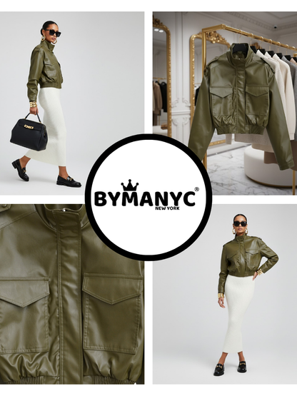 Women's Eco Jacket MANHATTAN BR NYFW New Collection BYMANYC ® New York-2