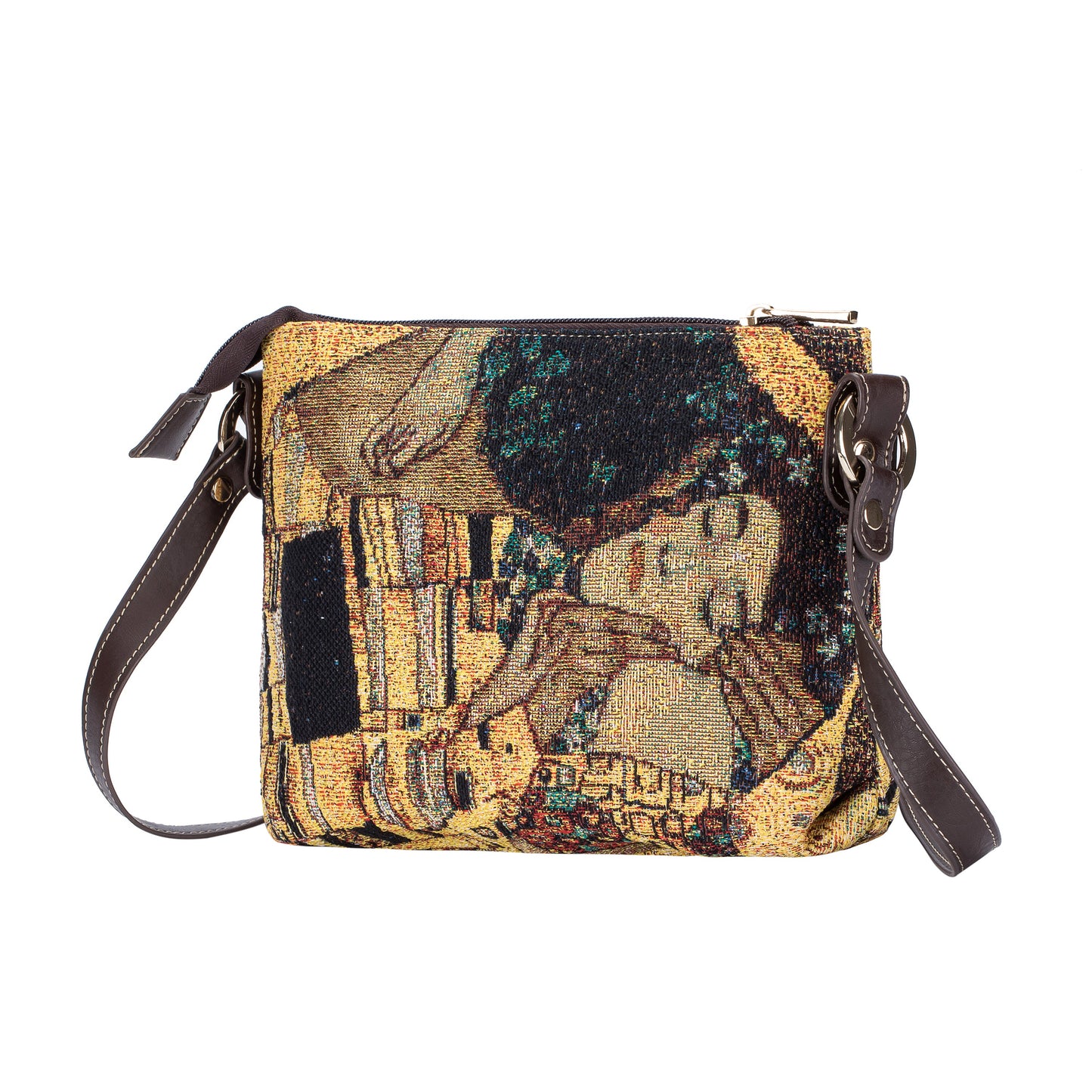 Gustav Klimt Gold Kiss - Cross Body Bag-0