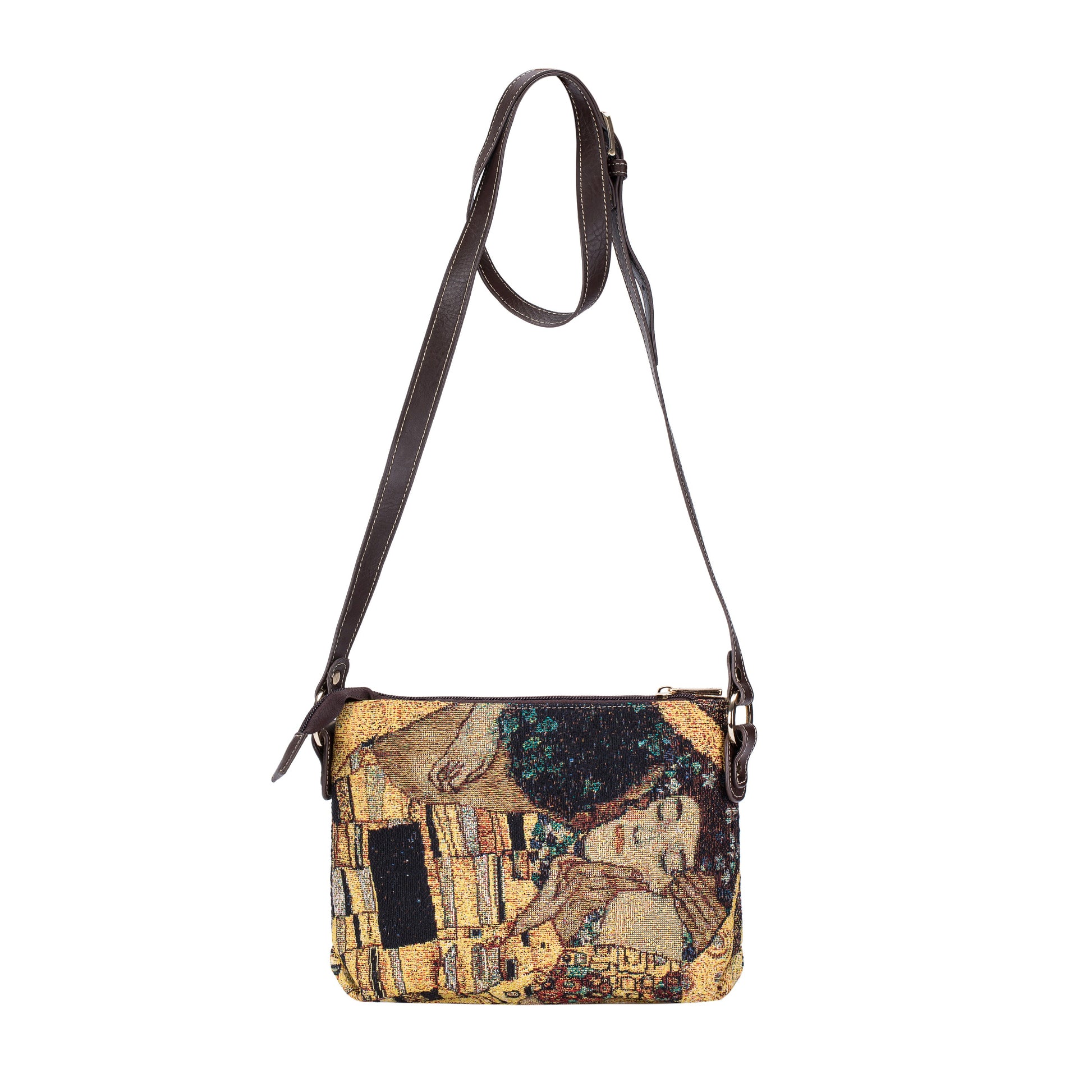 Gustav Klimt Gold Kiss - Cross Body Bag-3