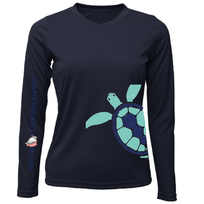 Turtle Wrap Women's Long Sleeve UPF 50+ Dry-Fit Shirt-8