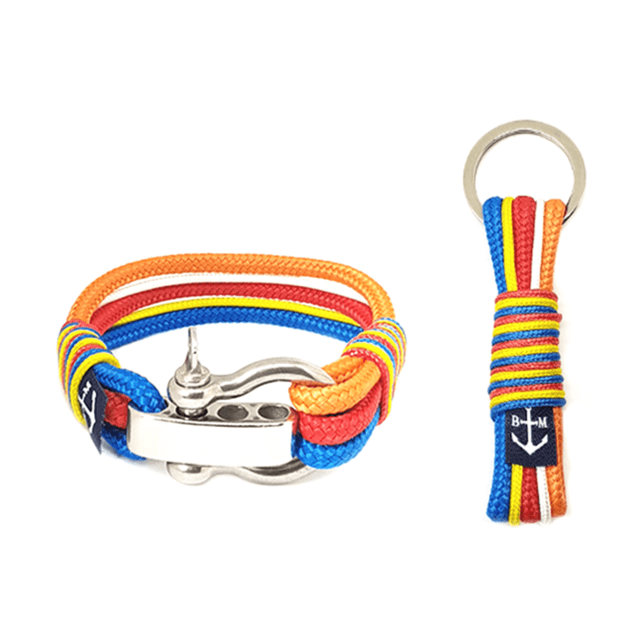Buddhist Nautical Bracelet and Keychain-0