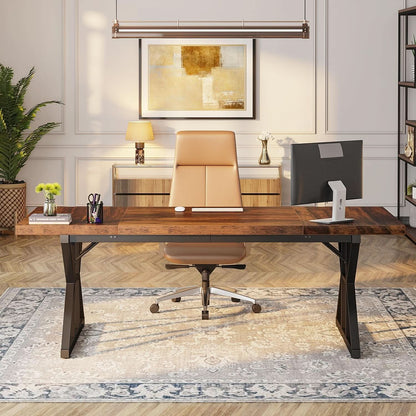 Seventy Inch Executive Desk For Office Workstation-2