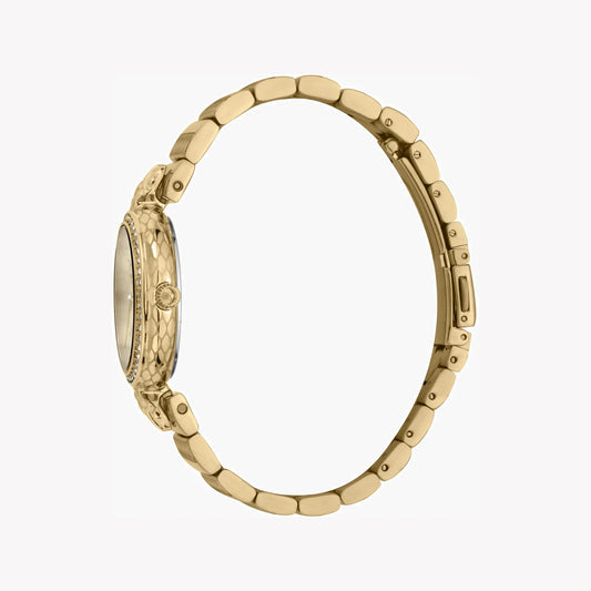 Just Cavalli Women's Gold Stainless Steel Watch, Champagne Dial | Jc1l147m0055-1