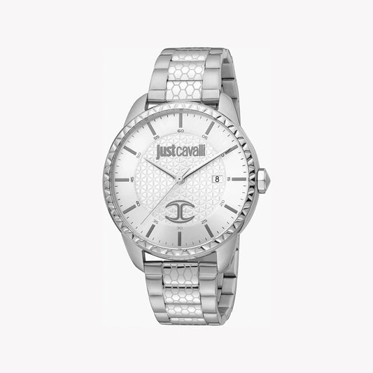 Just Cavalli Men's Silver Watch, Silver Dial | Jc1g176m0045-0