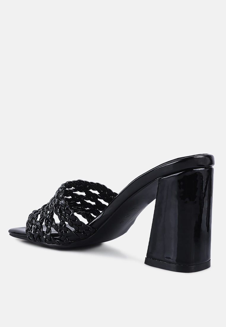 Adorbs Braided Straps Slip On Sandals-4