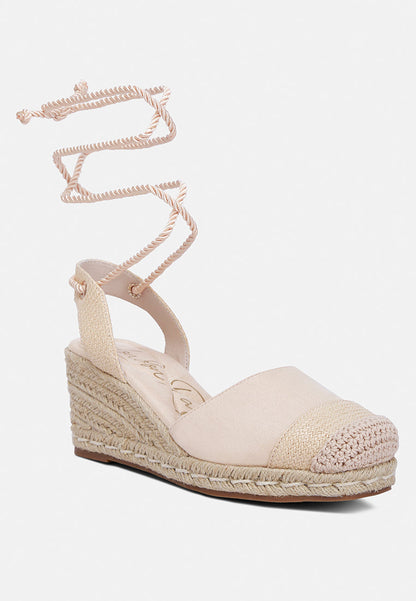 Aiden Lace-Up Crochet Espadrilles-4