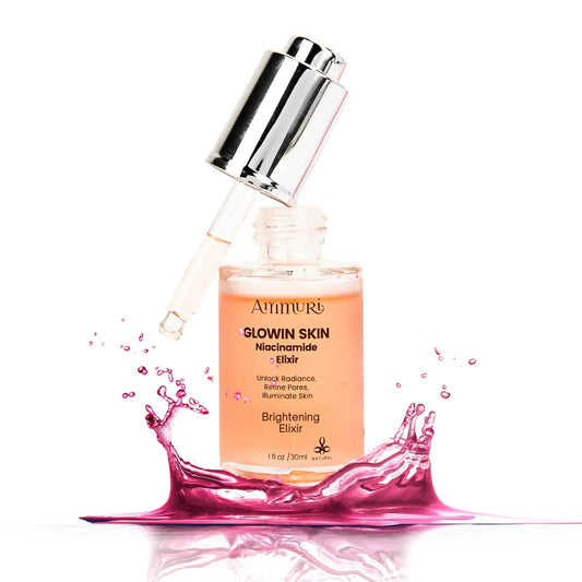 Niacinamide Brightening Face Serum for Dark Spots & Uneven Skin Tone | Ammuri-1