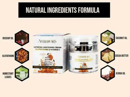 Lightening & Brightening Moisturiser for Face, Body & Sensitive Areas (50g) | Ammuri-4