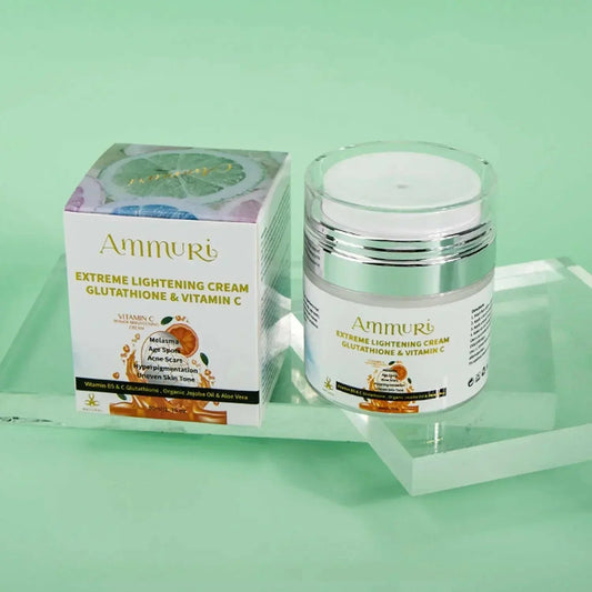 Lightening & Brightening Moisturiser for Face, Body & Sensitive Areas (50g) | Ammuri-1