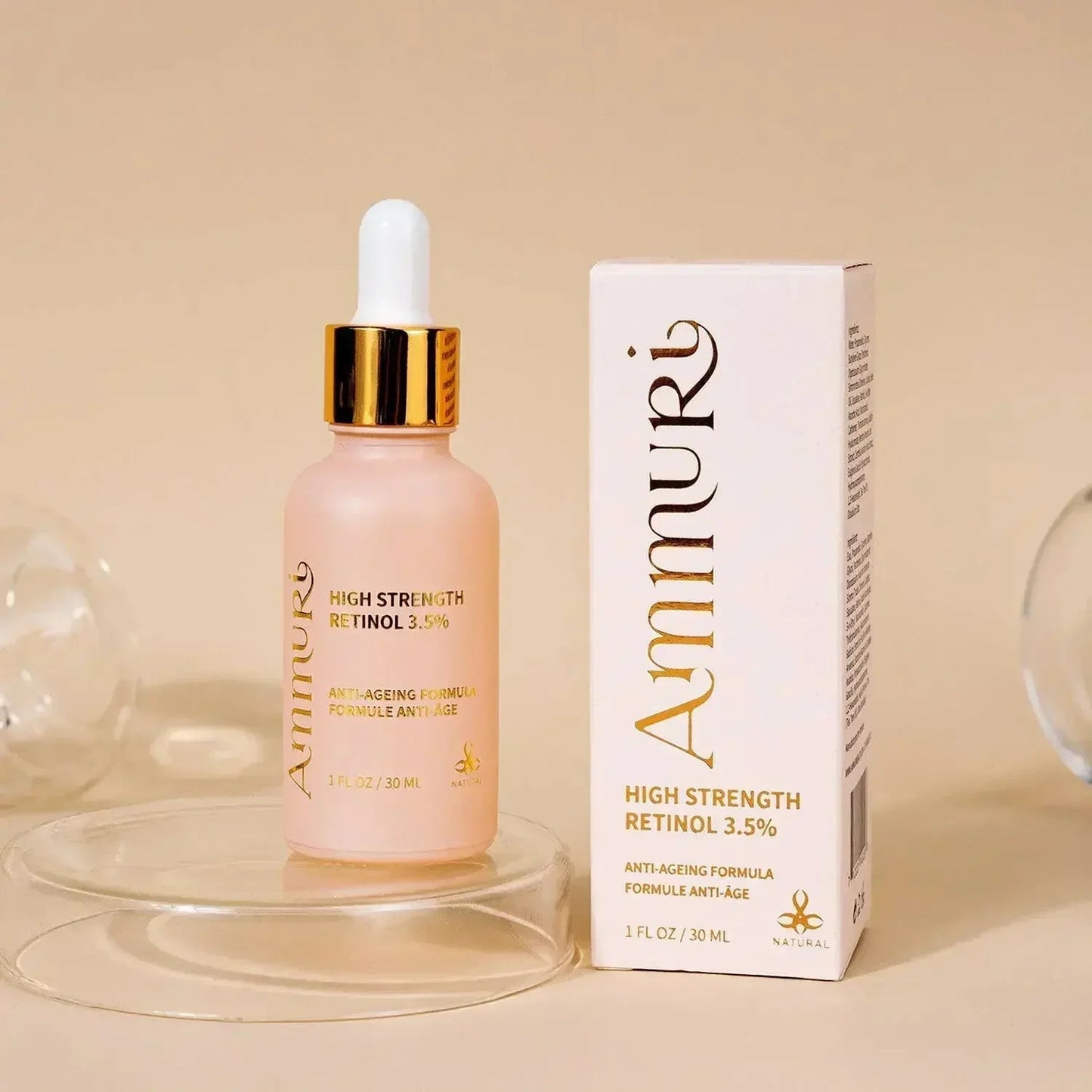 Retinol 3.5% Face Serum for Anti-Ageing & Skin Renewal | Ammuri-1