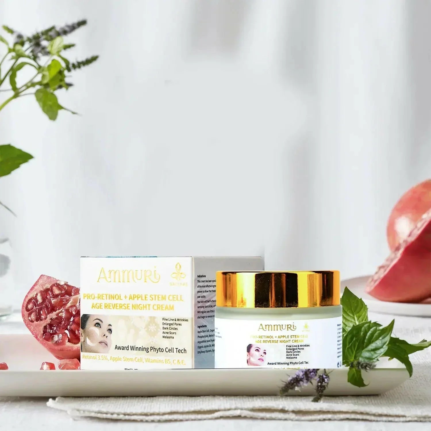 Apple Stem Cell Age Reverse Cream for Wrinkles & Skin Renewal | Ammuri-2