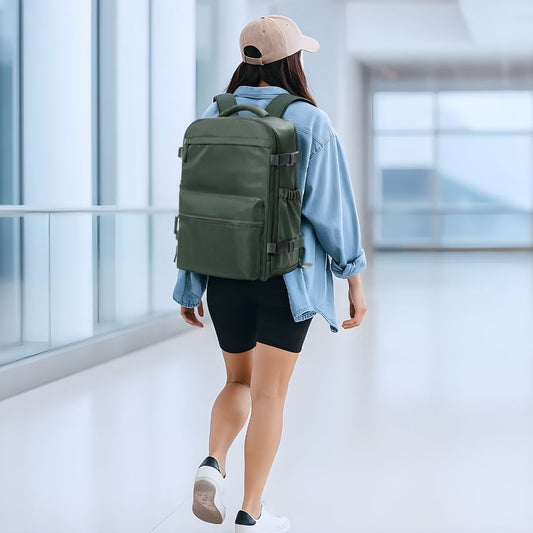 ASKA Reiserucksack Handgepäck 20L mit Vakuum-Kompression-1