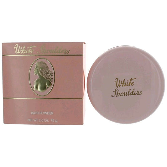 White Shoulders by Parfums International, 2.6 oz Bath Powder for Women-0