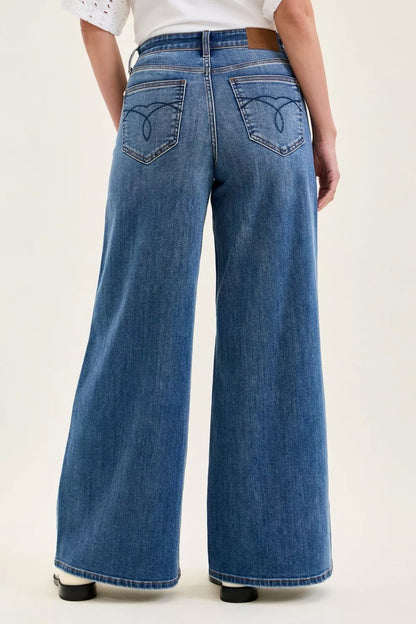 Judy Blue High Waist Palazzo Jeans-3