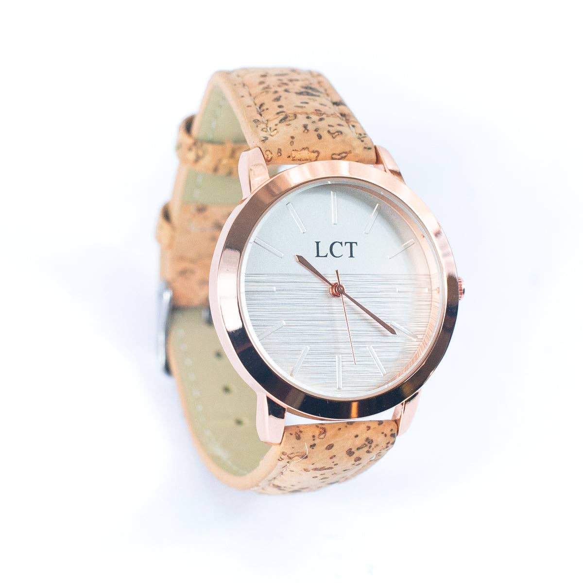 Timekeeping with a Twist: Unisex Natural Cork Watch-2