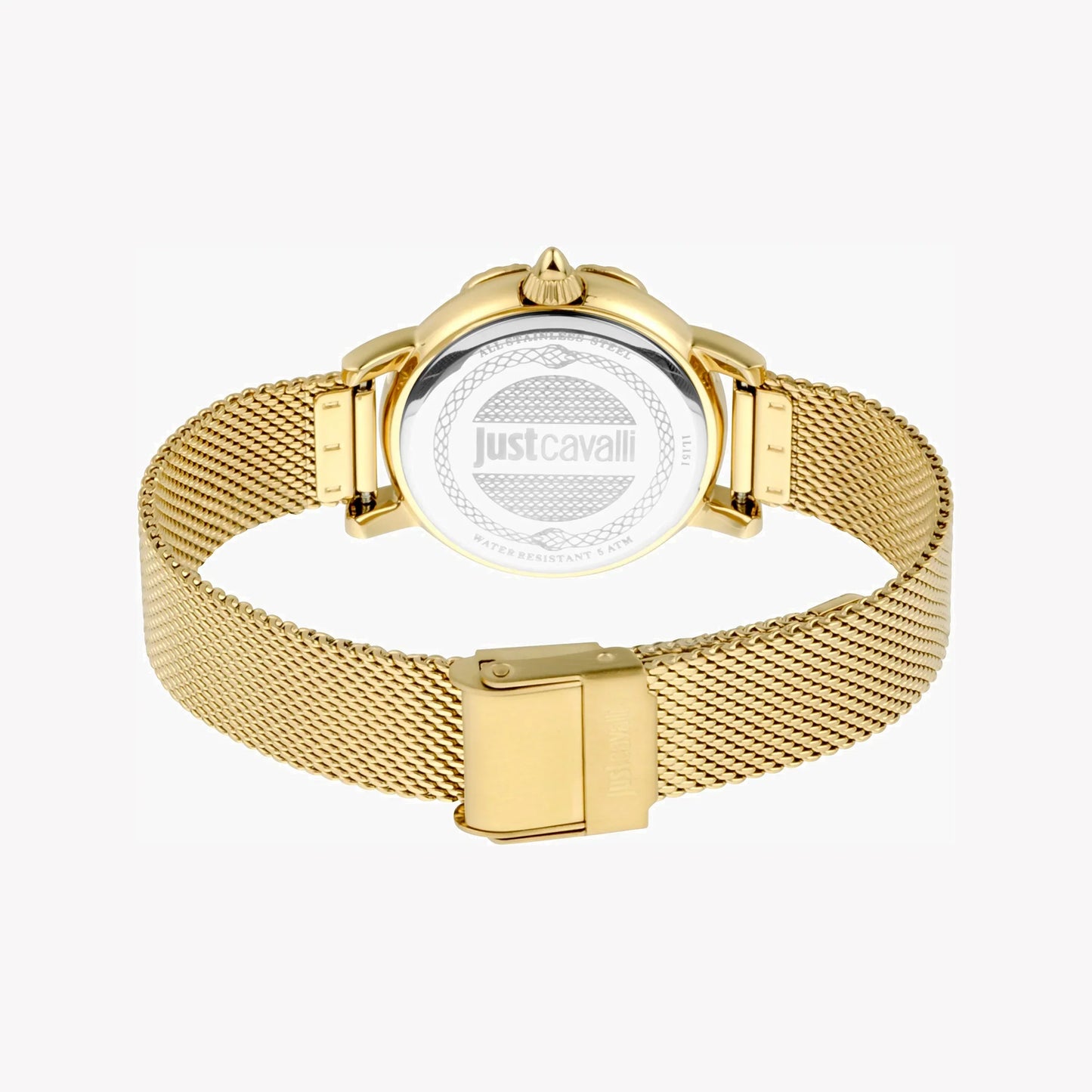 Just Cavalli Women's Gold Stainless Steel Watch, Champagne Dial | Jc1l151m0525-2