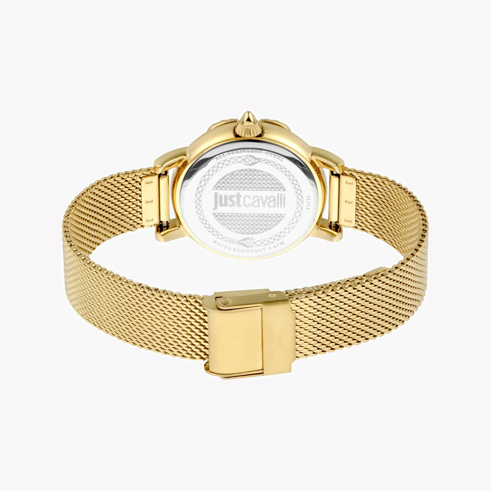 Just Cavalli Women's Gold Stainless Steel Watch, Champagne Dial | Jc1l151m0525-2