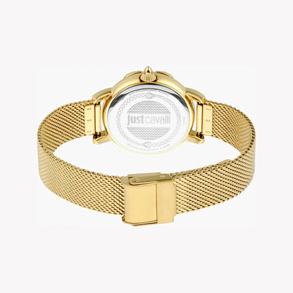Just Cavalli Women's Gold Stainless Steel Watch, Champagne Dial | Jc1l151m0525-2