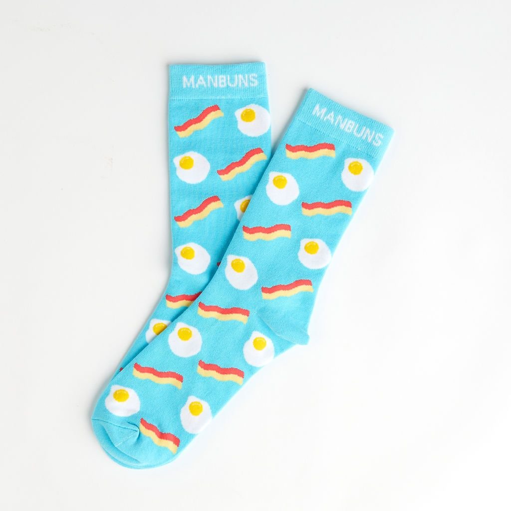 Bacon and Eggs Unisex Crew Socks-0