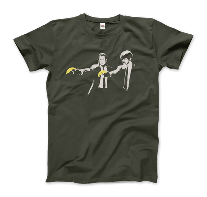 Banksy Pulp Fiction street art t-shirt-8