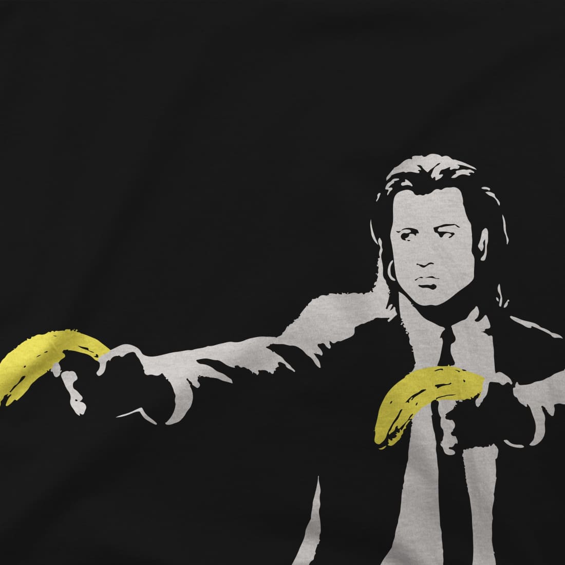 Banksy Pulp Fiction street art t-shirt-2