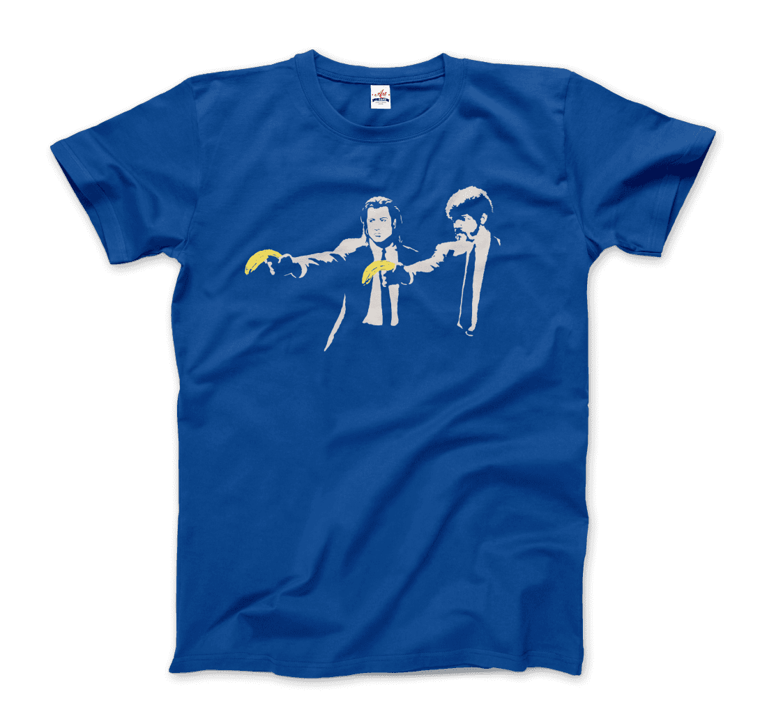 Banksy Pulp Fiction street art t-shirt-9