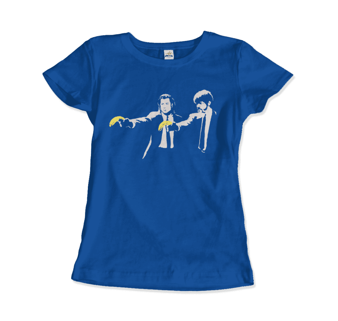 Banksy Pulp Fiction street art t-shirt-14