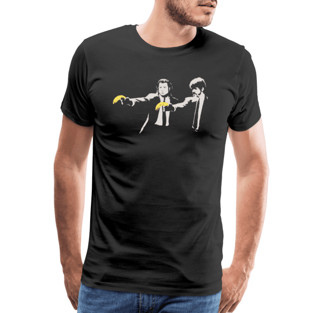Banksy Pulp Fiction street art t-shirt-1