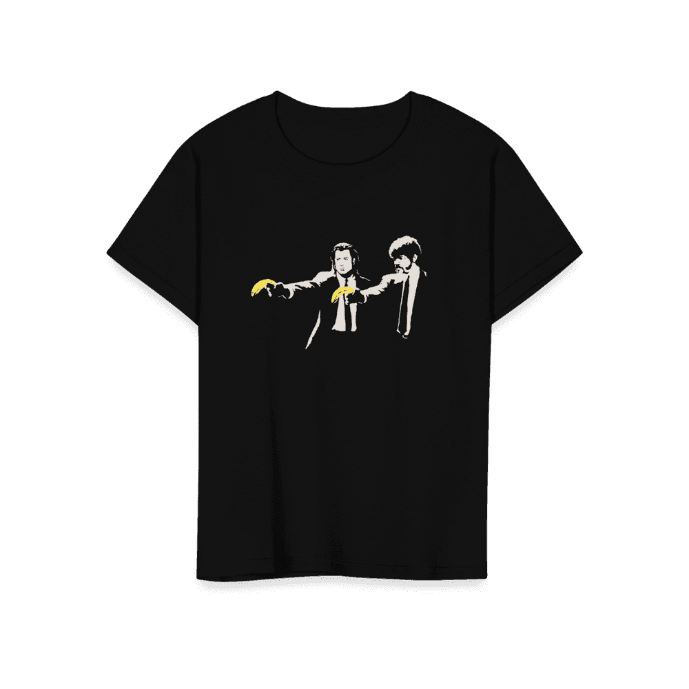 Banksy Pulp Fiction street art t-shirt-16