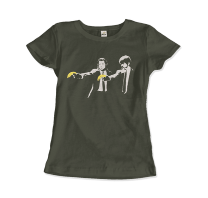 Banksy Pulp Fiction street art t-shirt-13