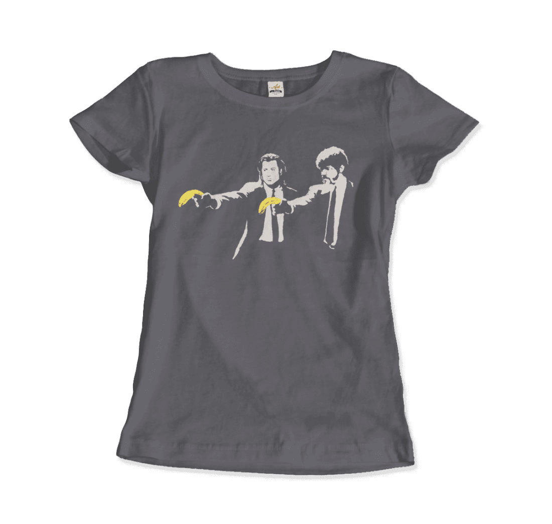 Banksy Pulp Fiction street art t-shirt-11