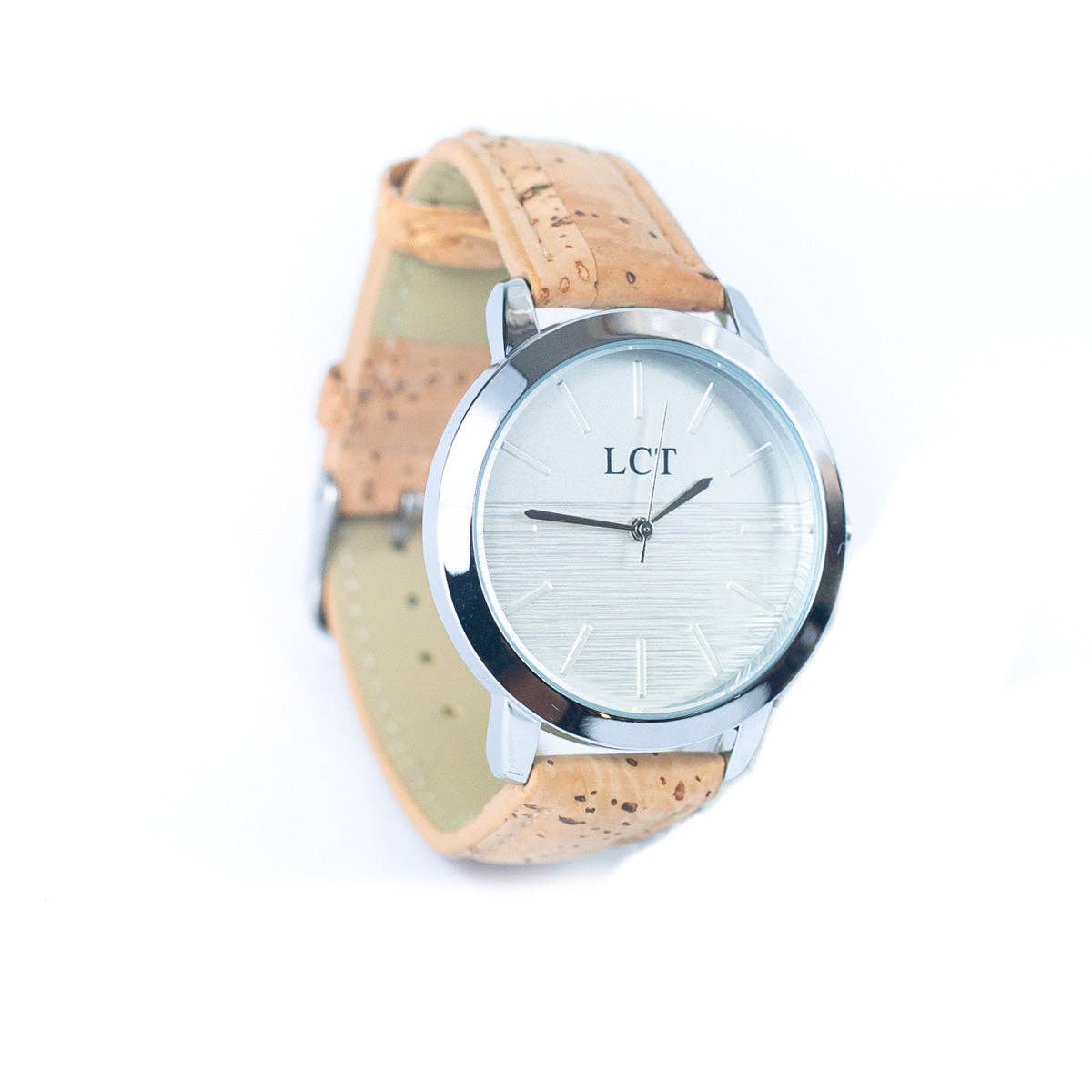 Timekeeping with a Twist: Unisex Natural Cork Watch-1