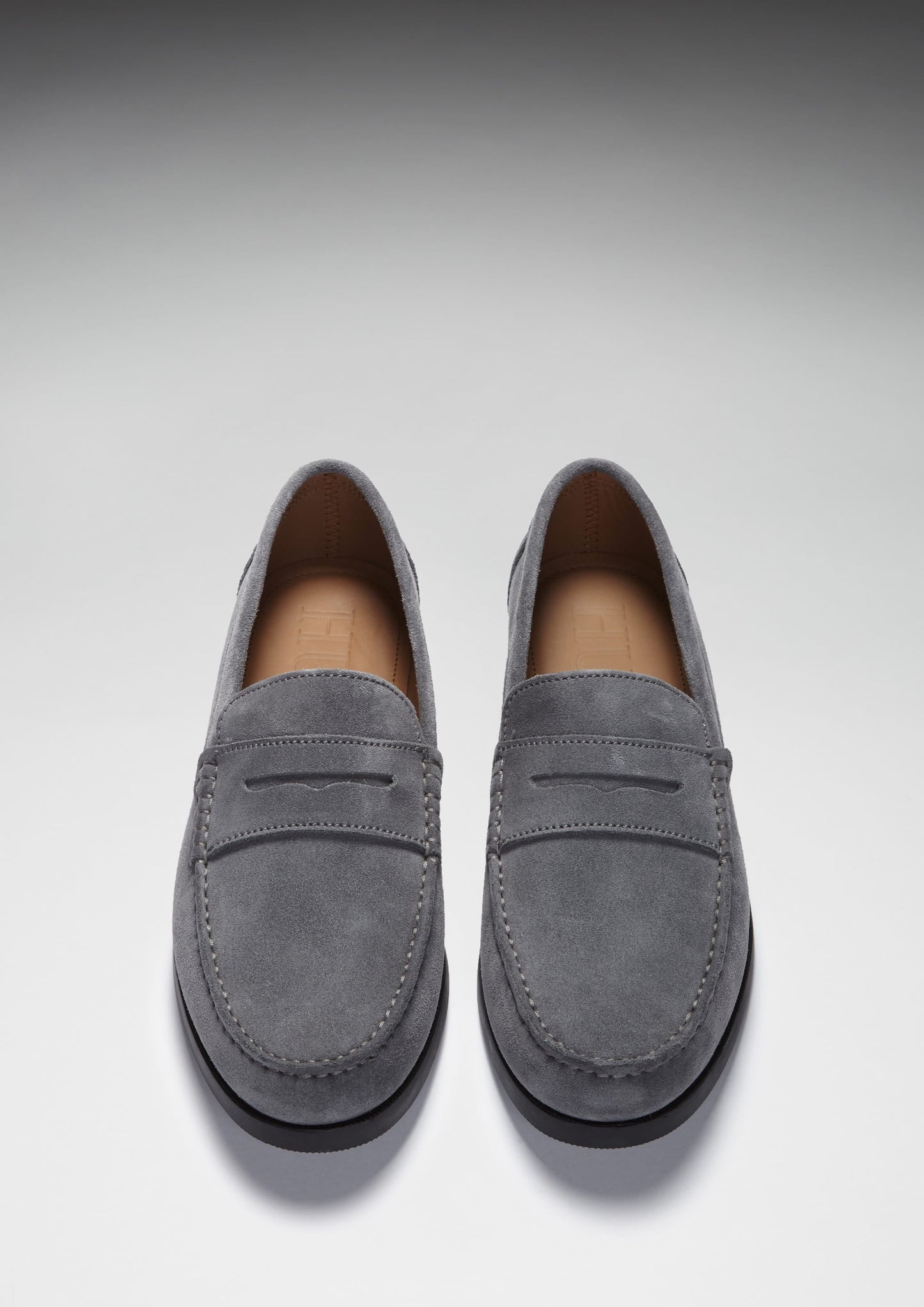 Boat Loafers, slate grey suede-3