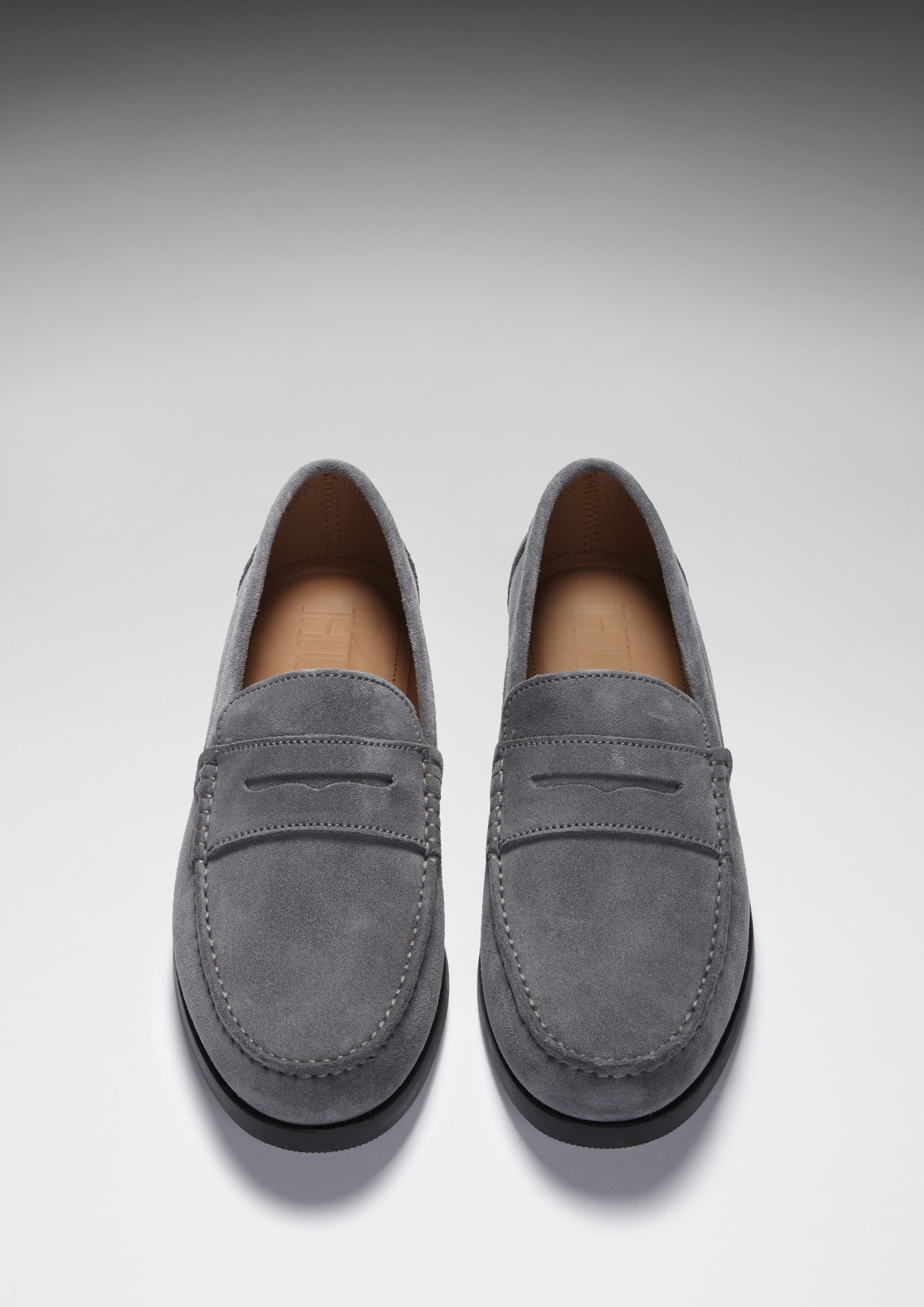 Boat Loafers, slate grey suede-3