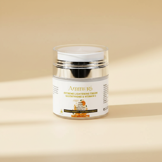 Lightening & Brightening Moisturiser for Face, Body & Sensitive Areas (50g) | Ammuri-0