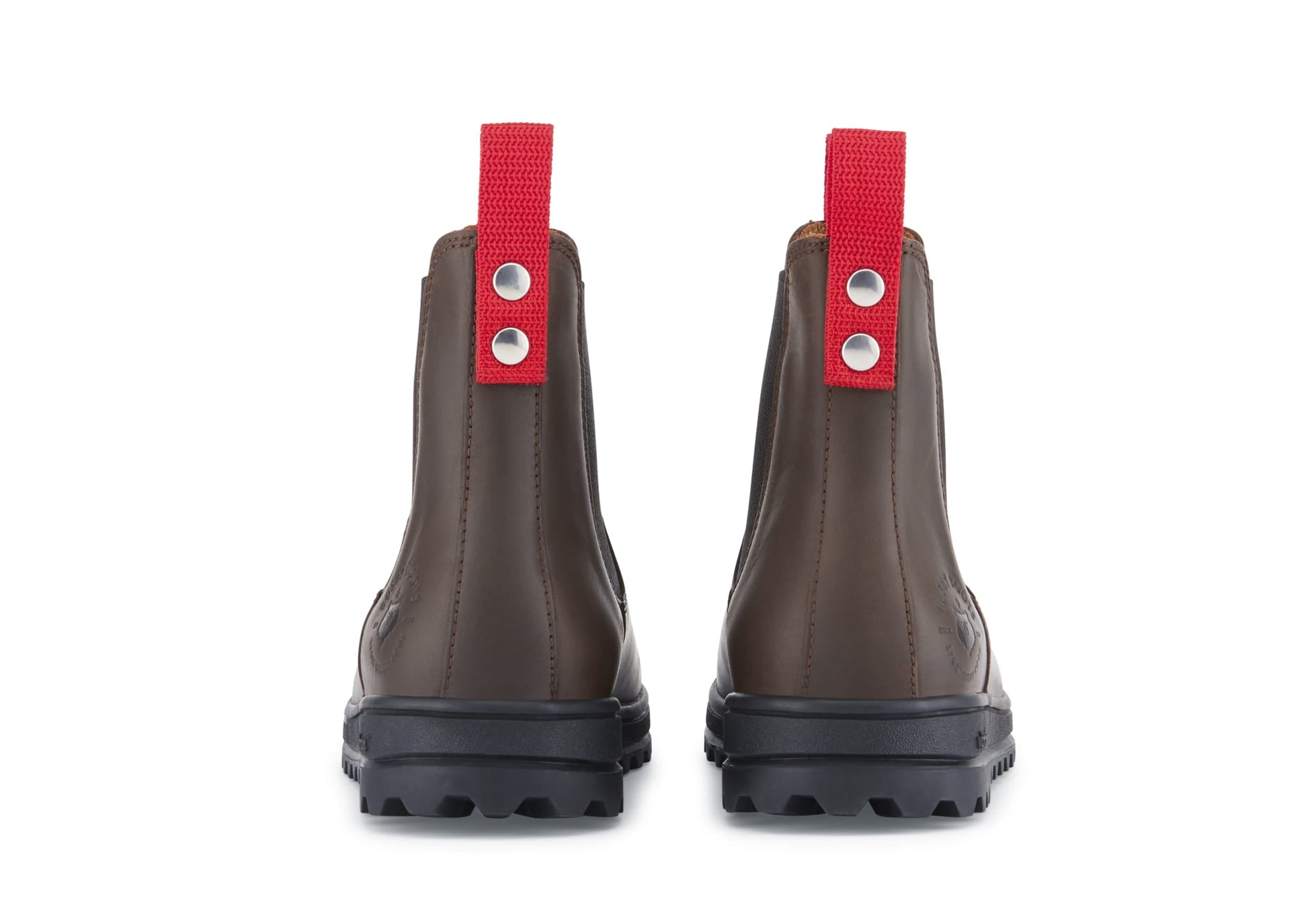 Busby Women's Winter Chelsea Boot, Brown Leather-2