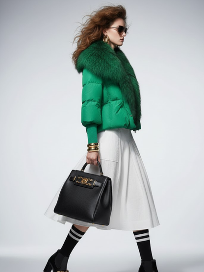 Women’s oversized jacket from BYMANYC New York, Riverdale NY City collection.