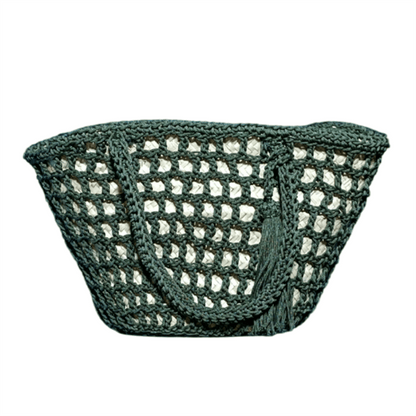 The Shopping Bag wicker & fabric-2