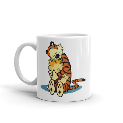 Calvin and Hobbes Hugging Mug-0