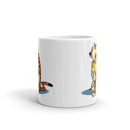 Calvin and Hobbes Hugging Mug-3
