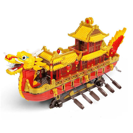 Cantonese Dragon Ship 3524pcs-0