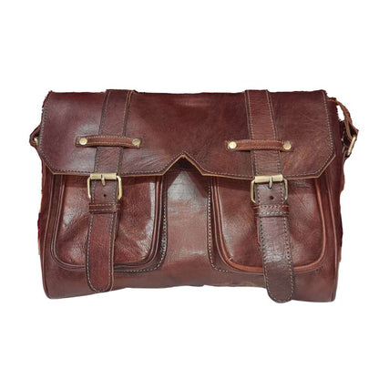 Leather Briefcase Marlen-0