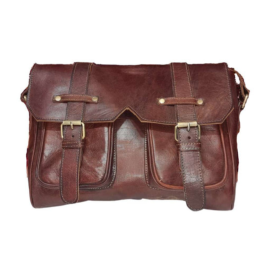 Leather Briefcase Marlen-0