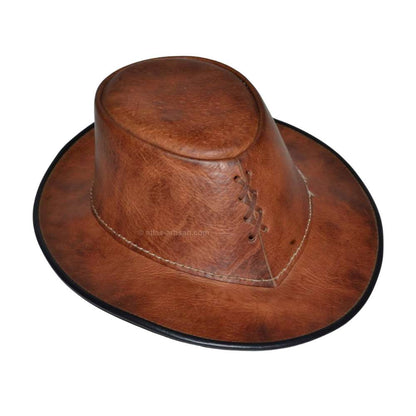 Leather Hat Cowboy-2