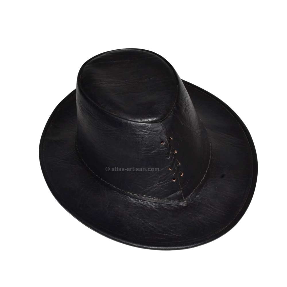 Leather Hat Cowboy-5