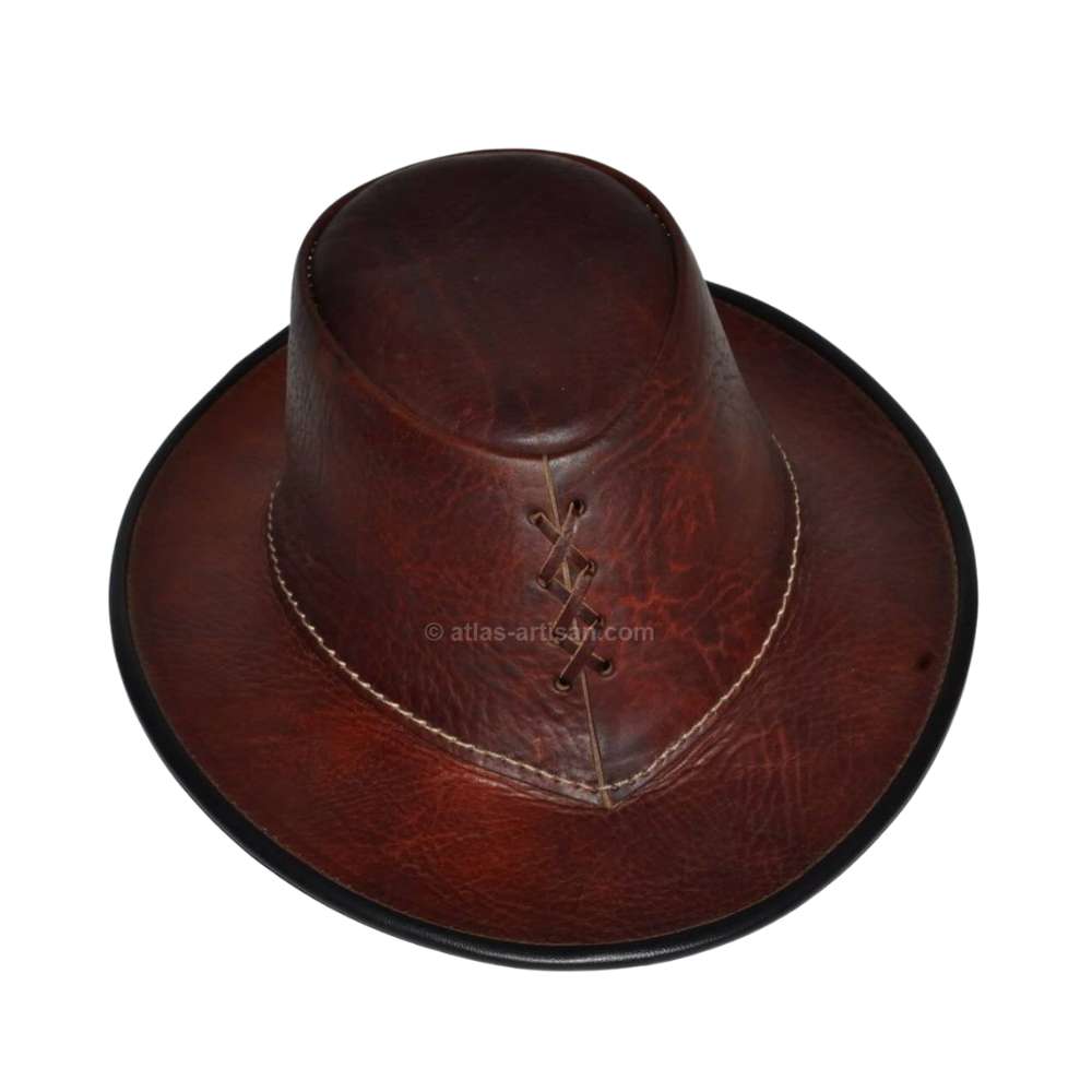 Leather Hat Cowboy-6
