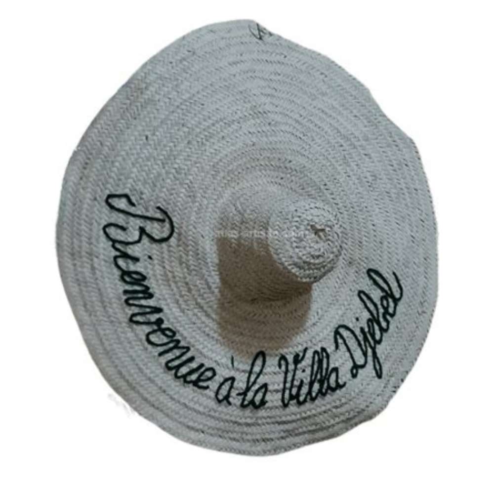 Summer wicker Hat-3